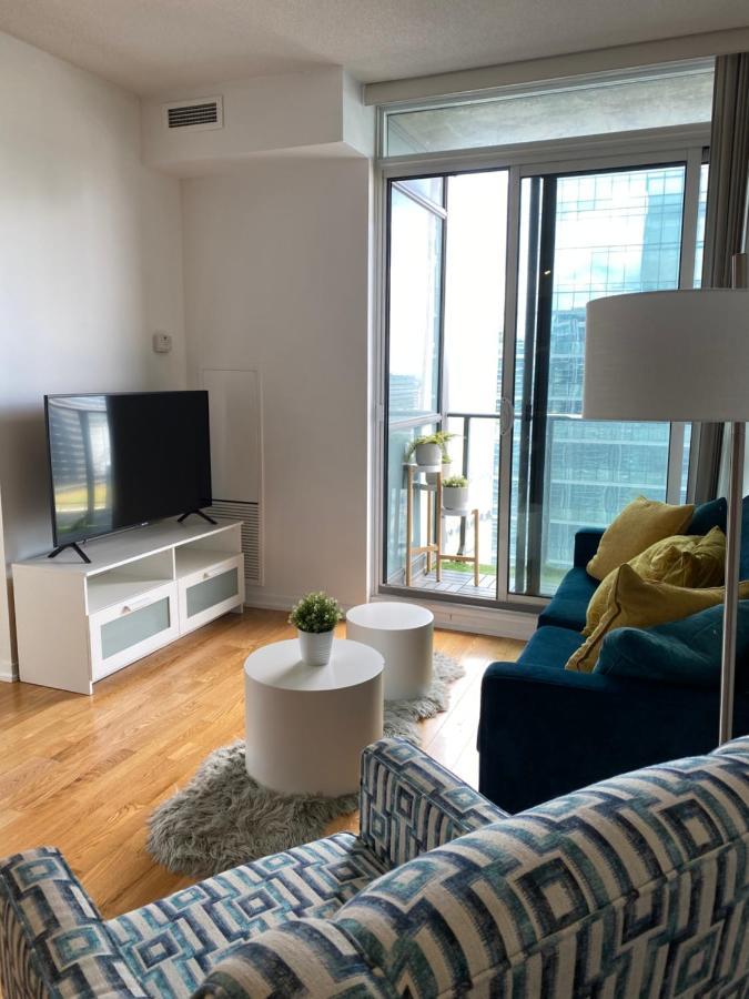 Toronto Cn Tower Maple Leaf Square Luxurious 2 Bedroom Condo 외부 사진
